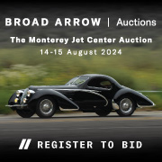 Broad Arrow Auctions | Monterey Jet Center 15-16 August 2024 SQ