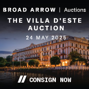 Broad Arrow Auctions | The Villa d’Este Auction | 24th May 2025 SQ (Live Client)