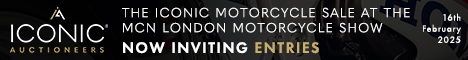 Iconic Auctioneers | Motorcycle Sale at the MCN London Motorcycle Show | 16th February 2025 468 (Live Client)