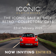 Iconic Auctioneers | Iconic Sale At Race Retro | 22nd February 2025 SQ (Live Client)